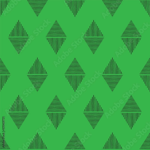 Fototapeta Geometric Seamless pattern. Vector background. Digital seamless pattern geometry style in vector. Eps 10
