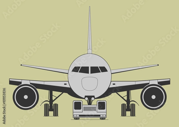 Obraz Towing aircraft