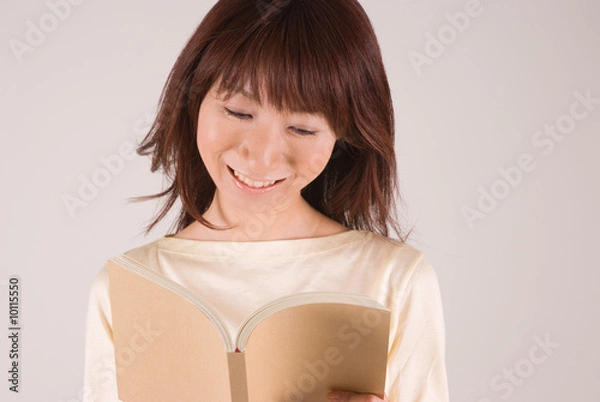 Obraz 読書する女性