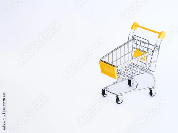 Fototapeta ショッピングカート　お買い物