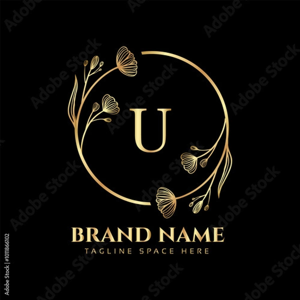 Obraz creative initial latter logo design with modern business vector template creative isolated monogram logo design 

