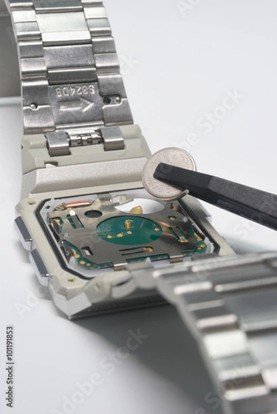 Obraz 腕時計の電池交換