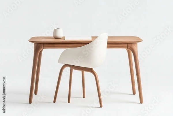 Fototapeta Minimal Desk Stock Image