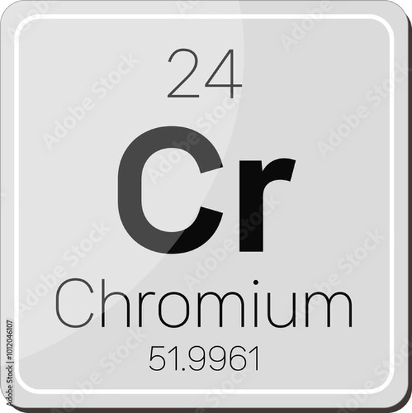 Obraz 중금속 원소기호 원자 주기율표 아이콘 일러스트 벡터 이미지