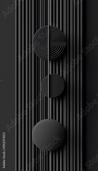 Fototapeta Black and Dark Background 