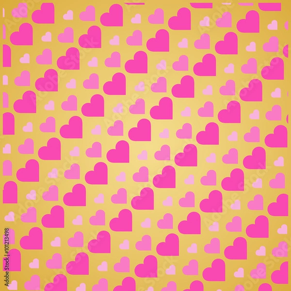 Fototapeta ハート　背景素材