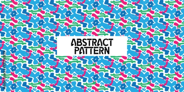 Fototapeta abstract pattern inspired by floral
