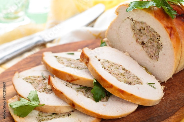 Obraz Pierś indyka.