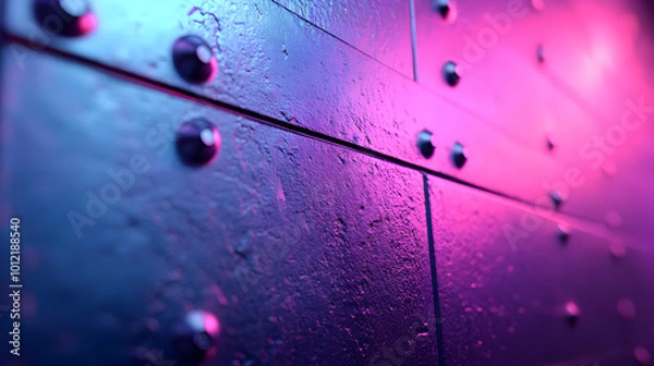 Fototapeta Abstract Background with Purple and Blue Light