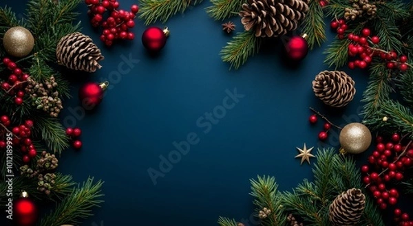 Obraz christmas tree decoration