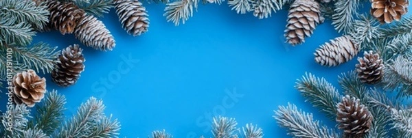 Obraz christmas tree branches