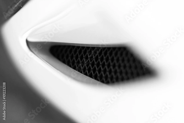 Obraz Lufteinlass eines Sportwagens