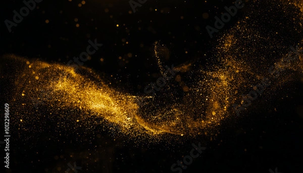 Obraz 金色の粉塵