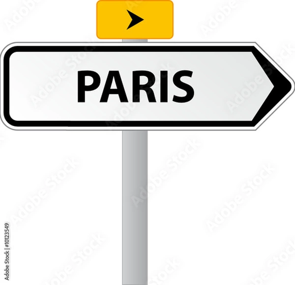 Obraz Direction Paris