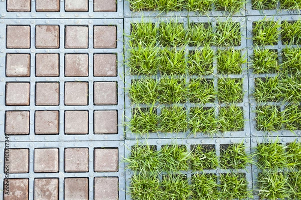 Obraz Environmentally friendly parking