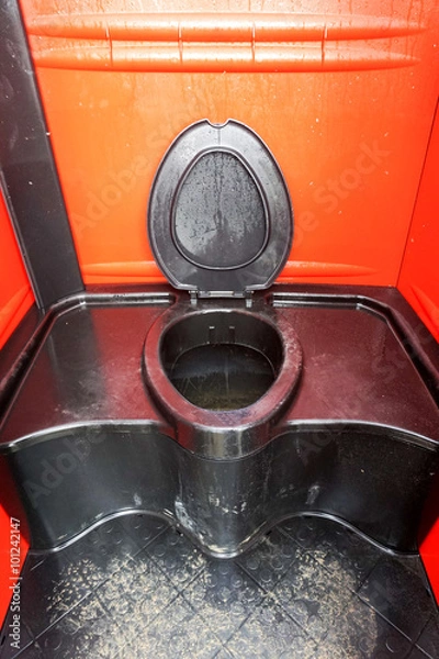 Obraz Mobile toilet inside