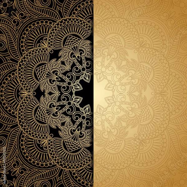 Fototapeta Vector greeting card.