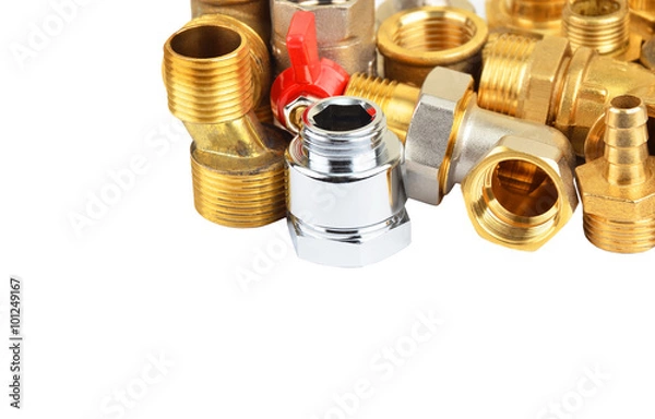 Obraz Set of plumbing fitting
