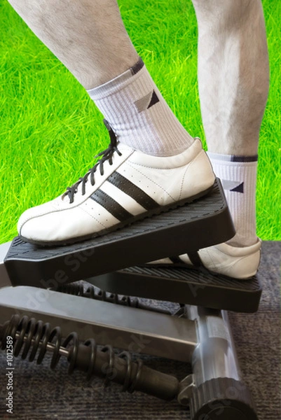 Fototapeta open air fitness