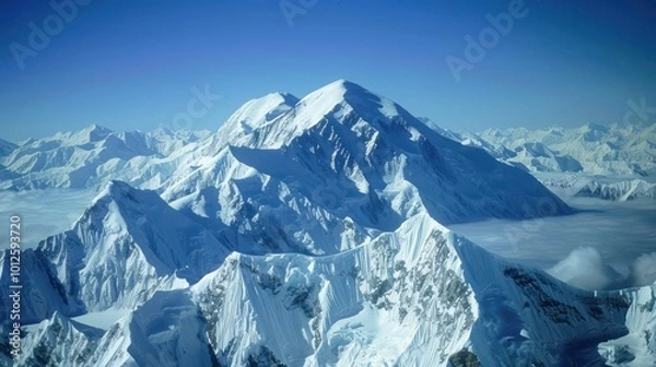 Fototapeta Majestic Mountain Range