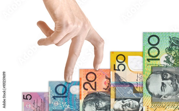 Obraz Finance Money Graph