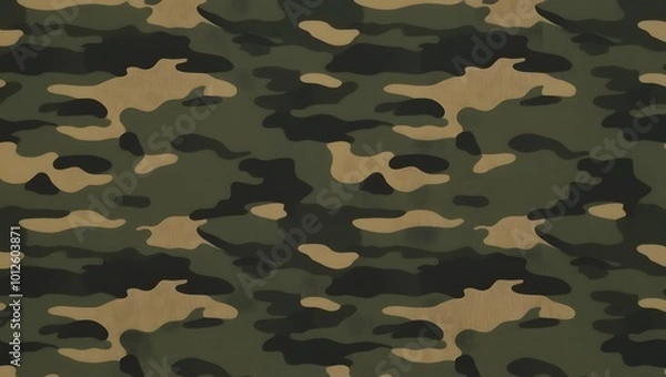 Fototapeta army camoflauge abstract pattern background