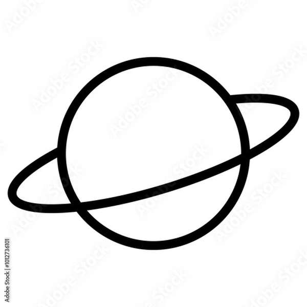 Obraz Planet Ring Icon