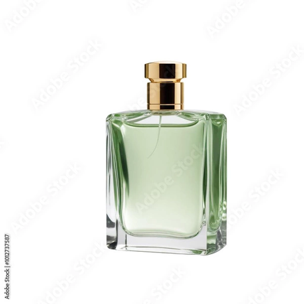 Fototapeta Bottle of Perfume Isolated on Transparent Background