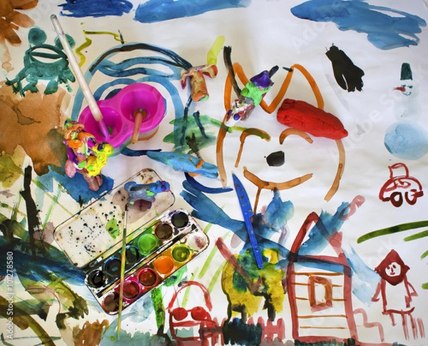 Fototapeta Детское творчество