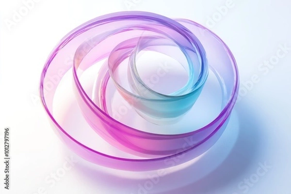 Fototapeta Abstract Intertwined Rings