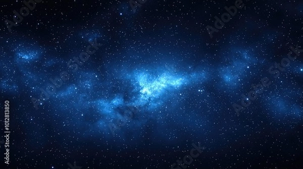 Fototapeta Starry Night Sky Hyper Realistic