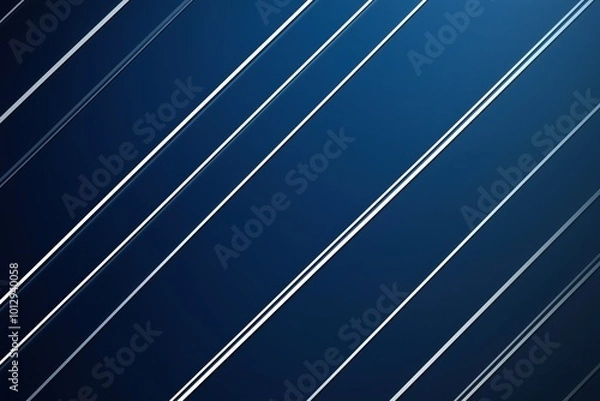 Obraz Professional Blue Background with Structured Lines