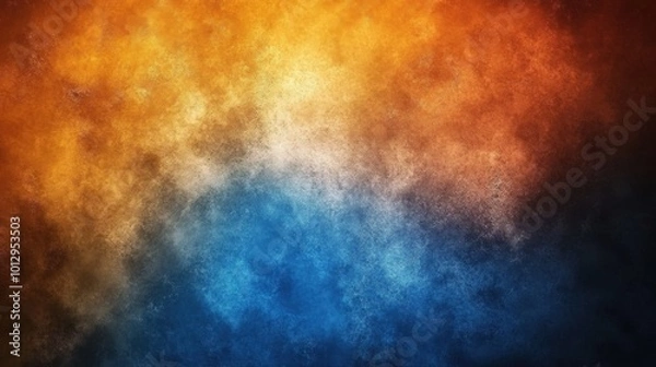 Fototapeta Abstract gradient background with warm and cool colors blending together.
