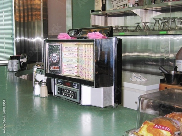 Obraz diner juke box