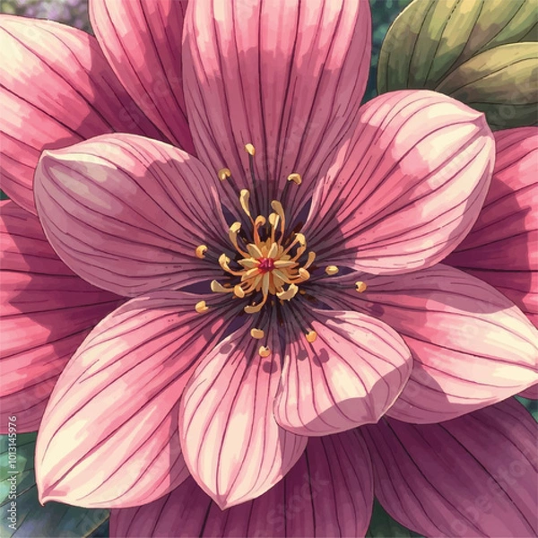 Obraz Whispers of Color: The Enchantment of Flowers"
