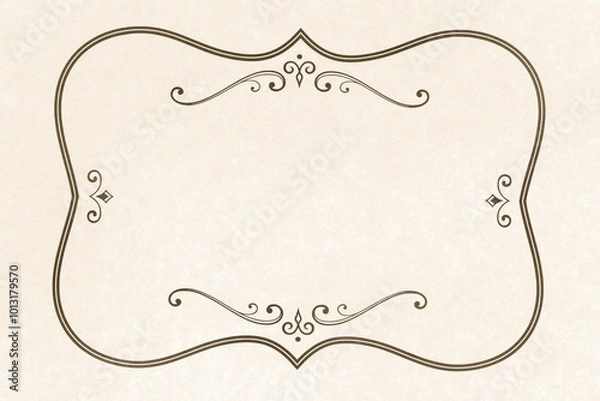 Fototapeta 飾り枠　　背景