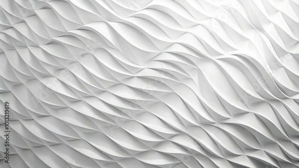 Fototapeta This clean, minimalist white paper texture serves as a perfect background for creative designs, providing a subtle