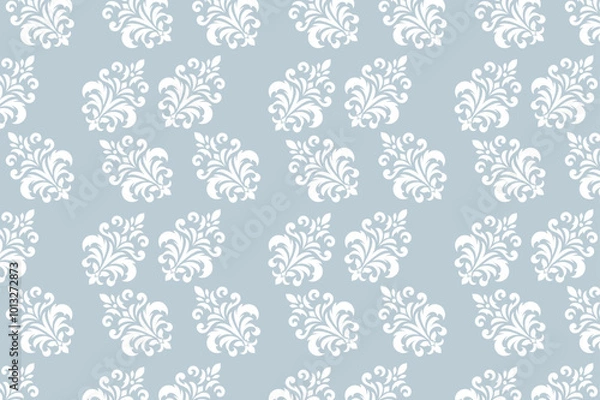 Fototapeta damask pattern design, seamless pattern design,floral pattern design