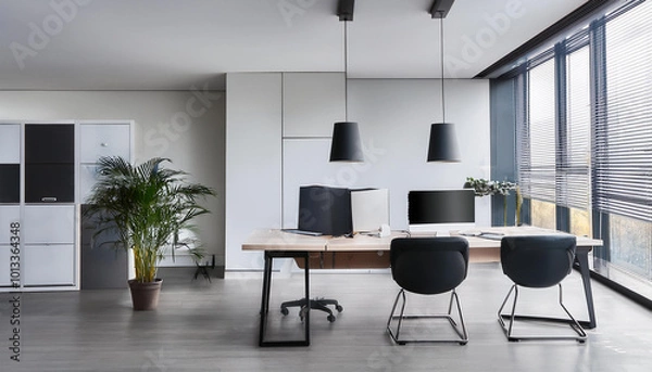 Obraz modern interior office 