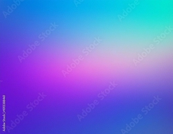 Fototapeta Gradient Blurred with Grainy Noise Texture Background, for art product design, social media, trendy,vintage,brochure