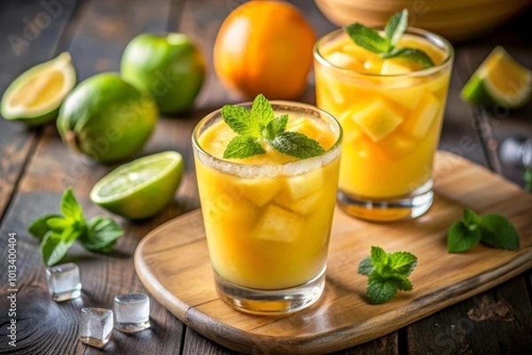 Obraz Mango Cocktail, Summer Party