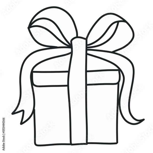 Obraz Gift box with bow