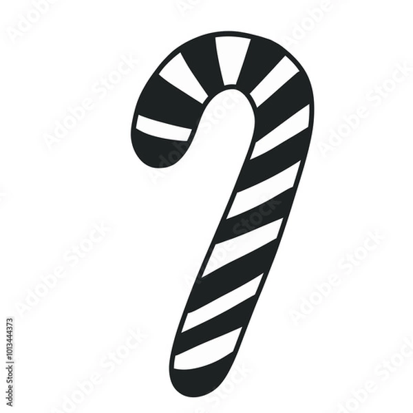 Obraz Christmas cane