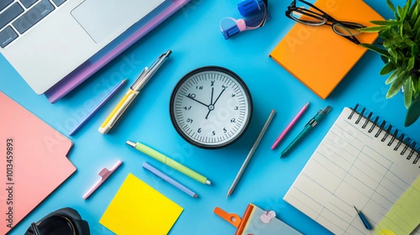 Fototapeta Productivity tools streamline task management