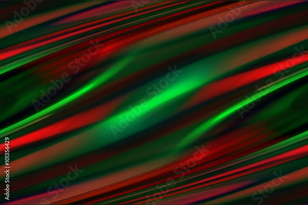 Obraz Abstract dark red and green striped background