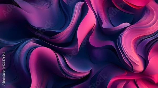 Obraz 3d background with repeating pattern. 