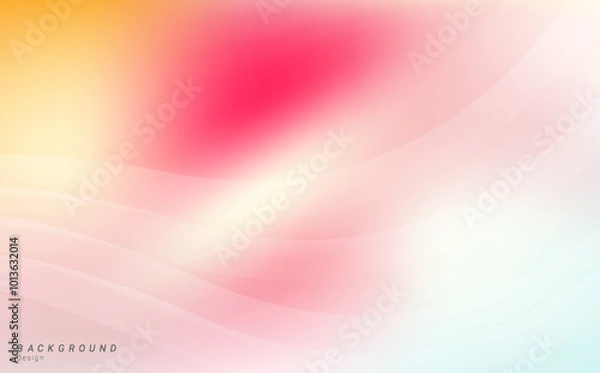 Obraz abstract wavy soft color background