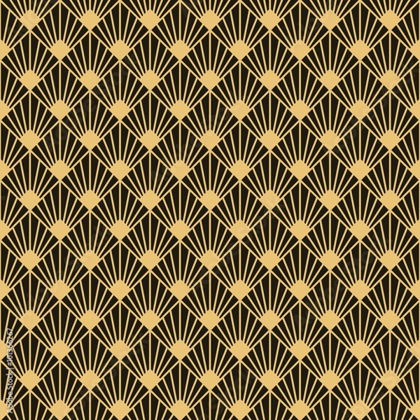 Obraz Art Deco style seamless pattern texture
