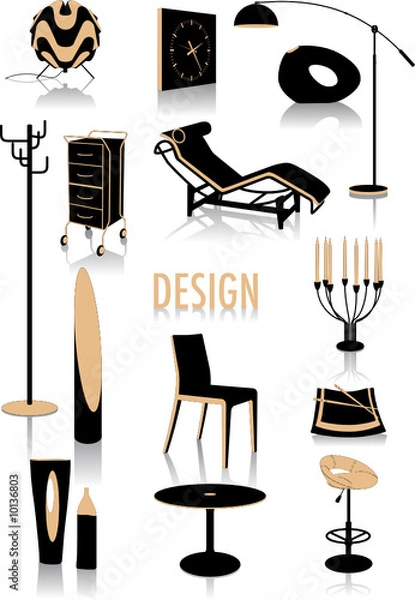 Obraz Design silhouettes