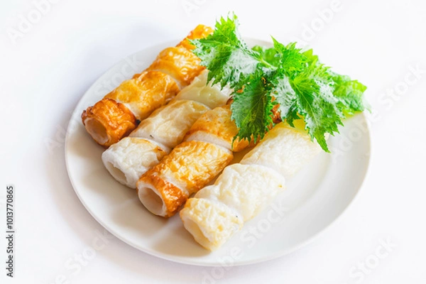 Fototapeta フグと炙り焼きちくわ